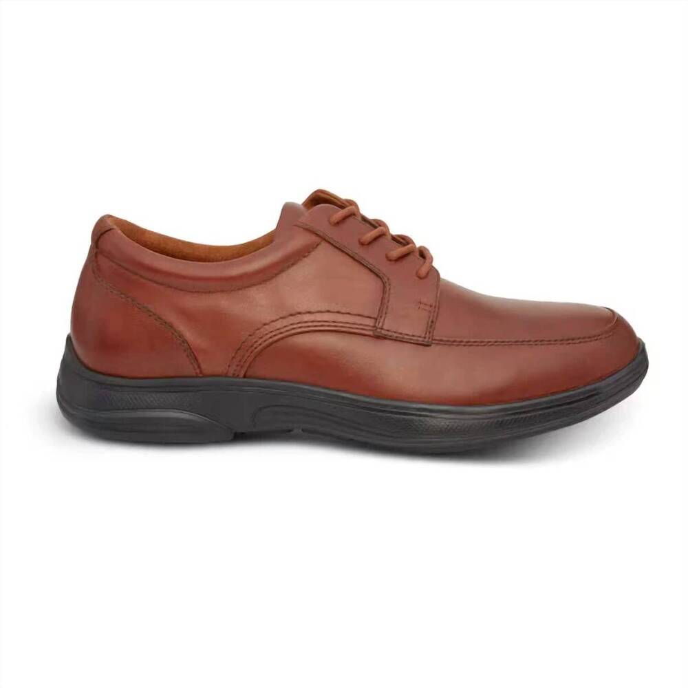 NEW ANODYNE men's no. 12 gen 1 casual oxford shoes in burnished brown